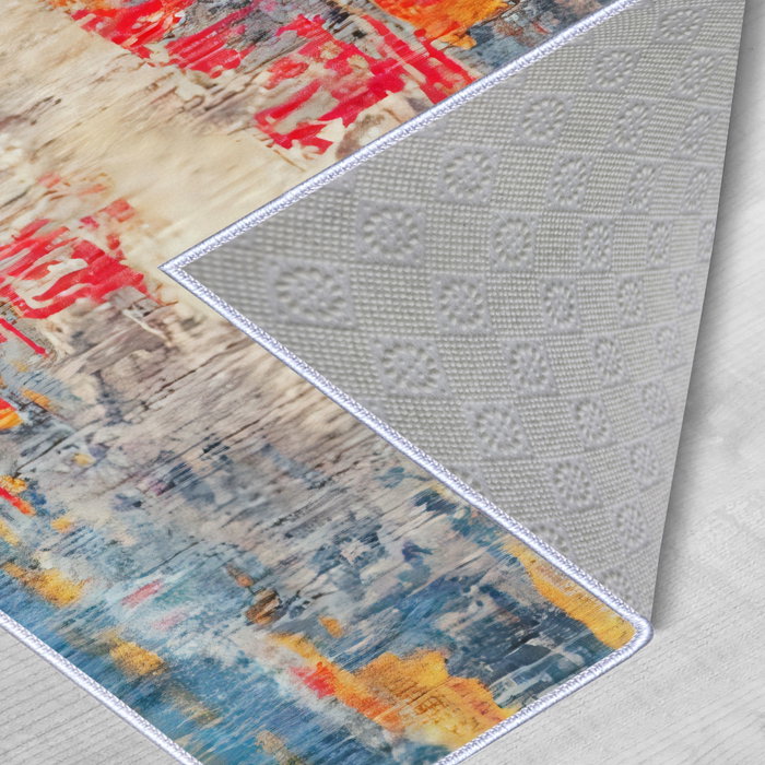 Conceptum Wookece317 Alfombra 80 x 150 cm Multicolor